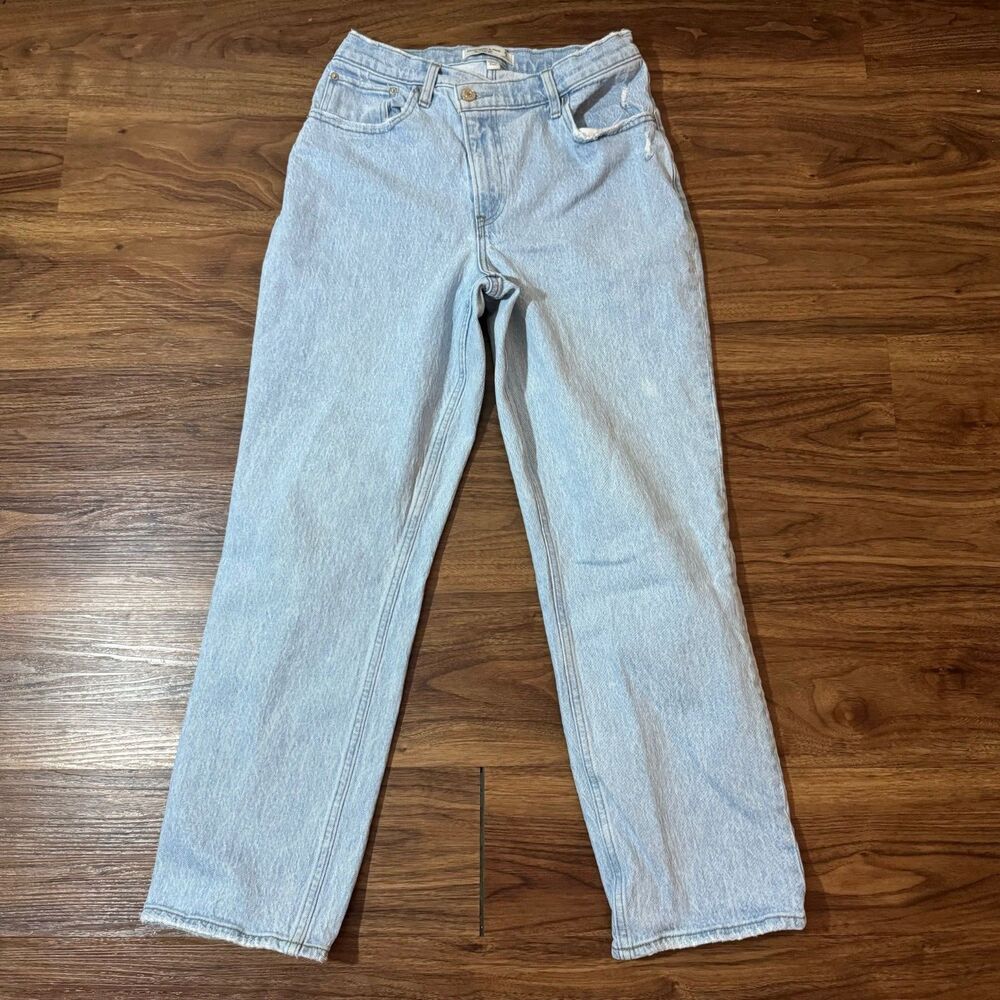 Abercrombie & Fitch Jeans 28/6S The 90s Straight Ultra High Rise Curve Love